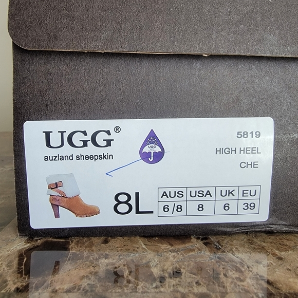 LKNW UGG Australia High Heel Boots Size 8 - Picture 7 of 12